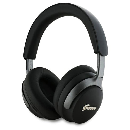 Handsfree Bluetooth Guess Metal Script Logo, A2DP, ANC, Czarny