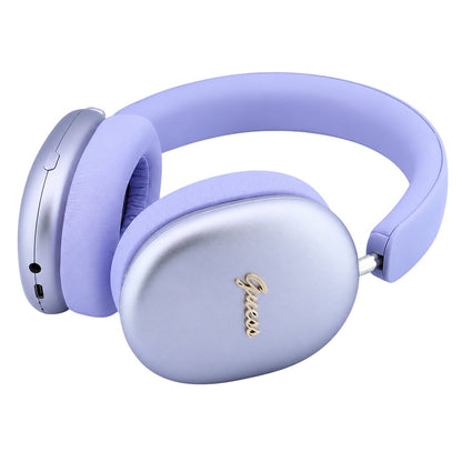 Zestaw głośnomówiący Bluetooth Guess Metal Script Logo, A2DP, fioletowy