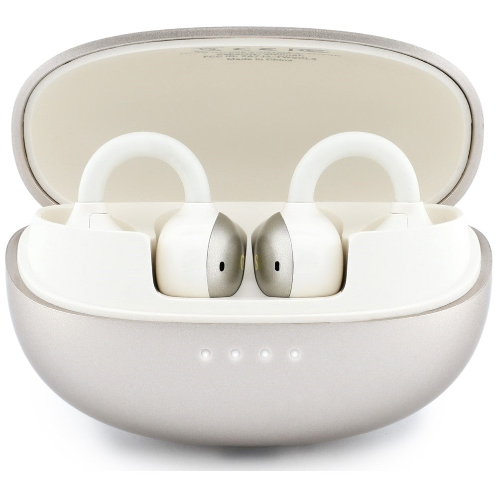 Handsfree Bluetooth Guess Metaliczna Powłoka Elektropolerowane Elementy Klasyczne, TWS, Złoty