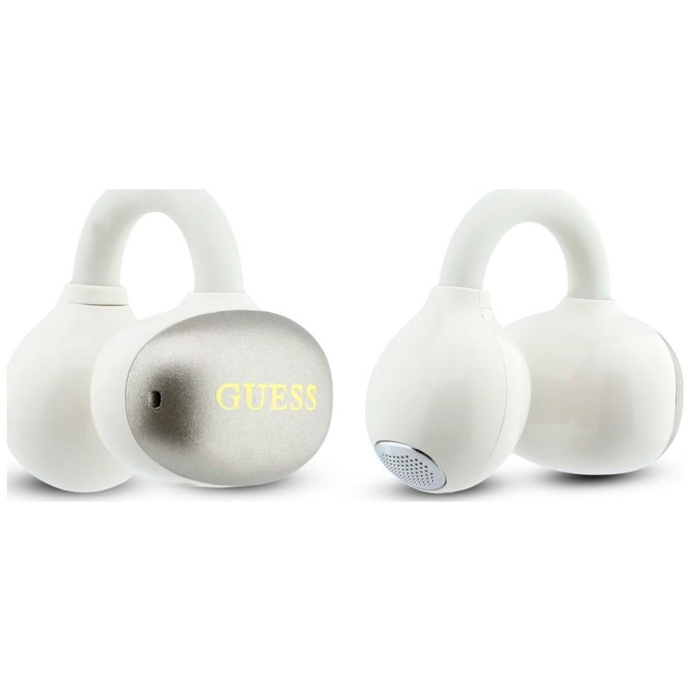 Handsfree Bluetooth Guess Metaliczna Powłoka Elektropolerowane Elementy Klasyczne, TWS, Złoty