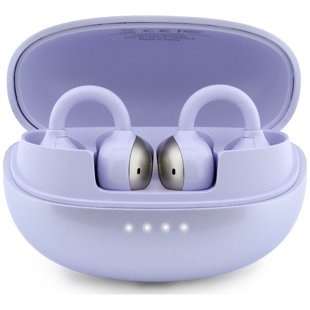 Handsfree Bluetooth Guess Metallic Finish Electroplated Parts Classic, TWS, Purple