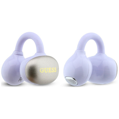 Handsfree Bluetooth Guess Metallic Finish Electroplated Parts Classic, TWS, Purple