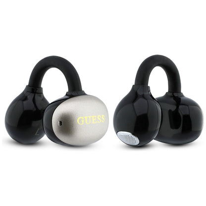 Handsfree Bluetooth Guess Metallic Finish Electroplated Parts Classic, TWS, Black