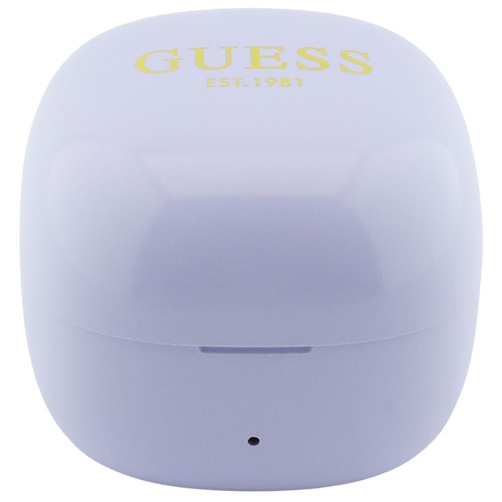 Zestaw słuchawkowy Bluetooth Guess Mini Classic, TWS, Różowy