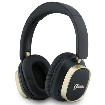 Handsfree Bluetooth Guess Rectangle Metal Script, A2DP, Czarny