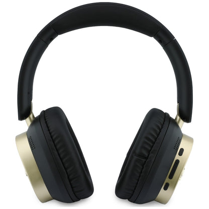 Handsfree Bluetooth Guess Rectangle Metal Script, A2DP, Czarny