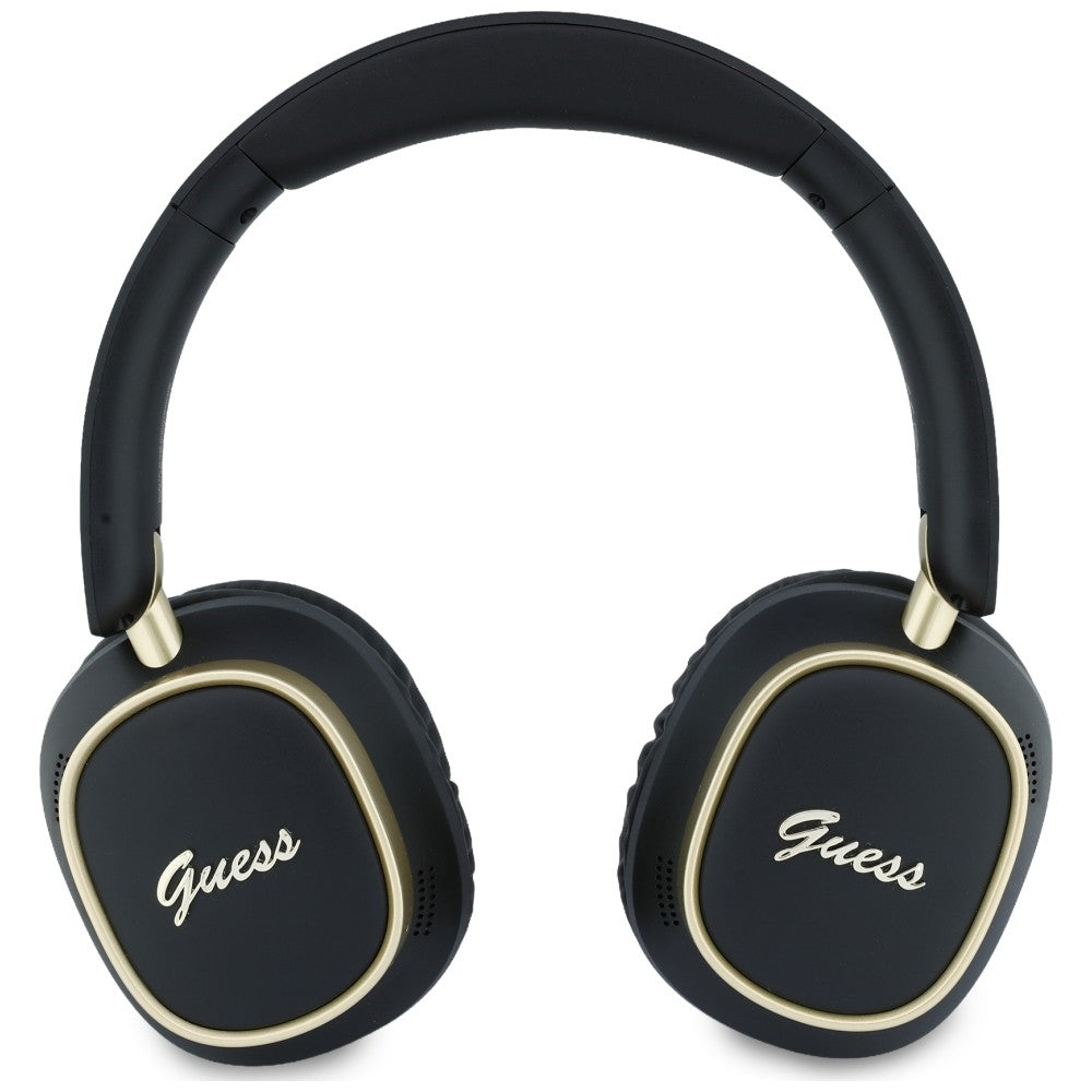 Handsfree Bluetooth Guess Rectangle Metal Script, A2DP, Czarny