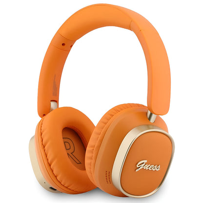 Handsfree Bluetooth Guess Rectangle Metal Script, A2DP, Pomarańczowy