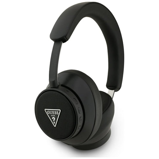 Handsfree Bluetooth Guess Saffiano Triangle Logo, A2DP, Czarny