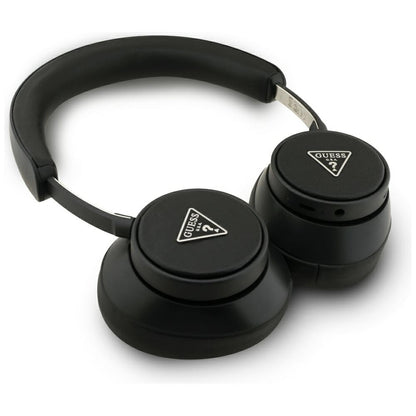 Handsfree Bluetooth Guess Saffiano Triangle Logo, A2DP, Czarny