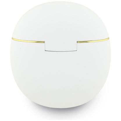 Bezprzewodowy zestaw słuchawkowy Bluetooth Guess Script Print, TWS, Biały