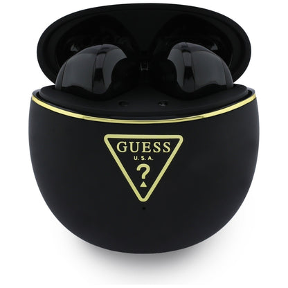 Handsfree Bluetooth Guess Script Print, TWS, Czarny