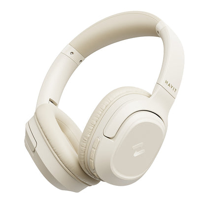 Handsfree Bluetooth HAVIT H612BT, A2DP, Beżowy