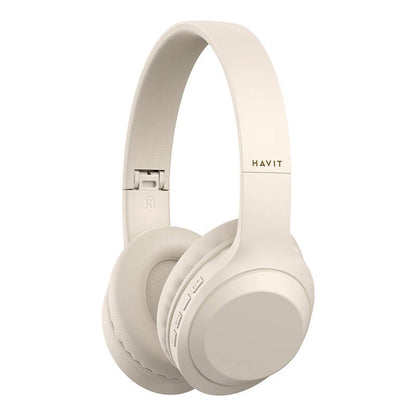 Handsfree Bluetooth HAVIT H628BT, A2DP, Beżowy