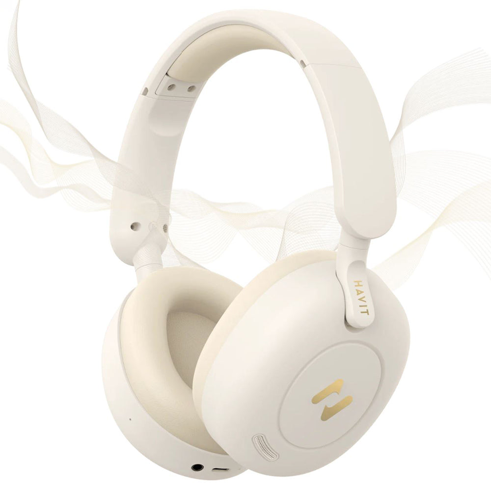 Handsfree Bluetooth HAVIT H655BT Pro, Multipoint, A2DP, ANC, Czarny