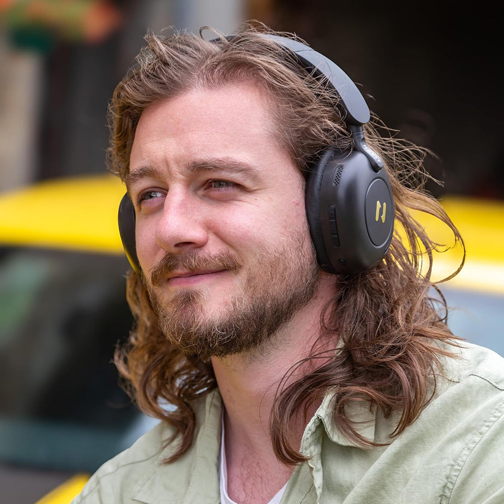 Handsfree Bluetooth HAVIT H655BT Pro, Multipoint, A2DP, ANC, Czarny