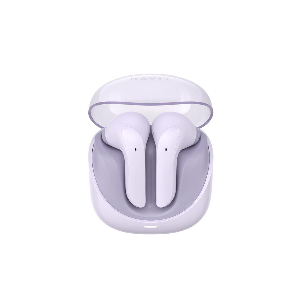 Handsfree Bluetooth HAVIT Modern Buds TW974, TWS, Fioletowy