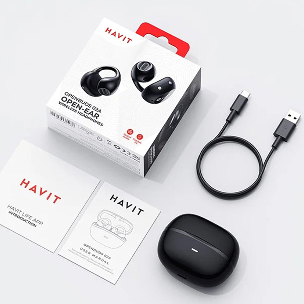 Handsfree Bluetooth HAVIT OWS916, TWS, Czarny