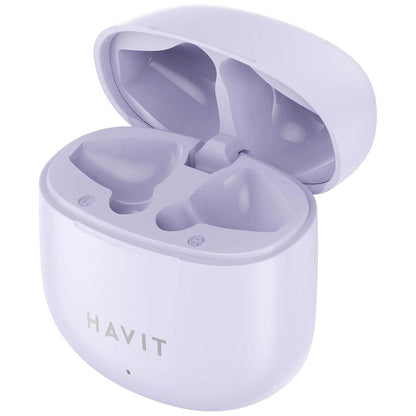 Handsfree Bluetooth HAVIT TW976, TWS, Fioletowy
