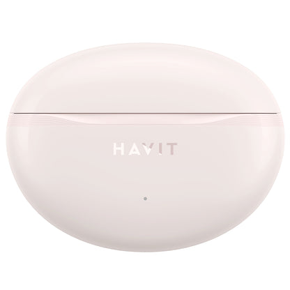 Handsfree Bluetooth HAVIT TW986, TWS, Różowy