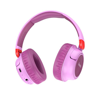 Bezprzewodowy zestaw słuchawkowy Bluetooth HOCO Adventure W43, A2DP, Fioletowy