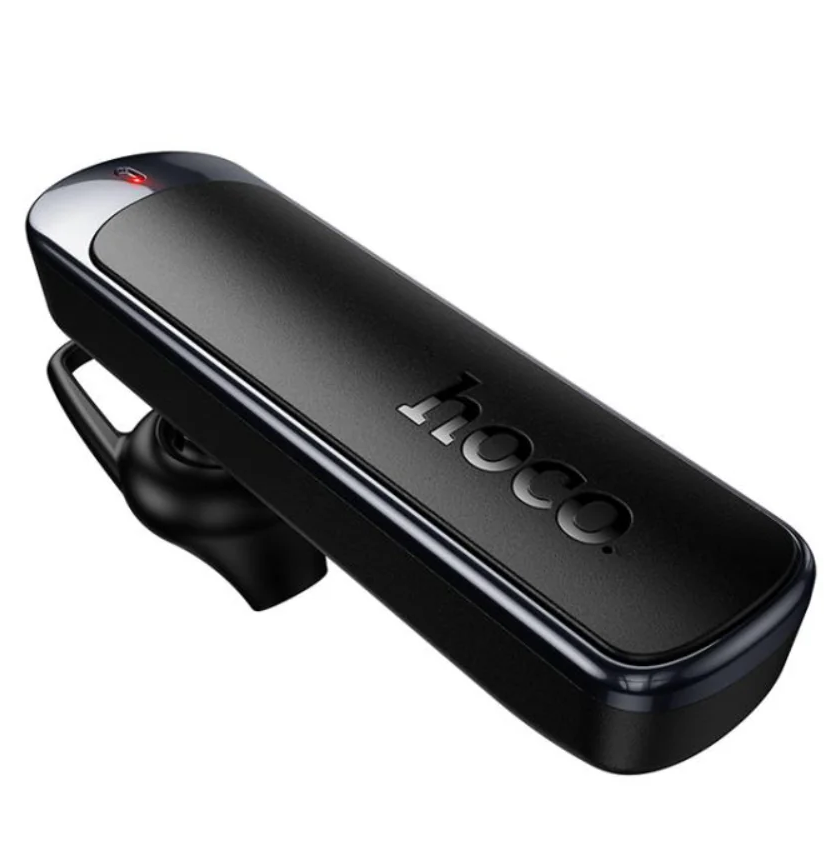 Zestaw słuchawkowy Bluetooth HOCO E201, Czarny