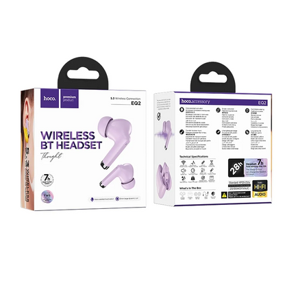 Zestaw głośnomówiący Bluetooth HOCO EQ2, TWS, Mov 