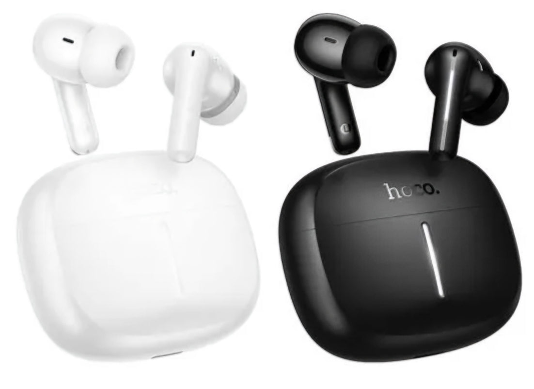 Handsfree Bluetooth HOCO EQ34 Plus, TWS, ANC, Biały