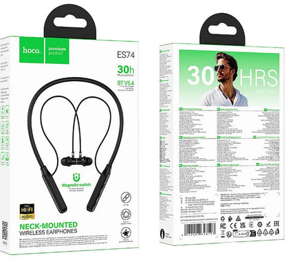 Słuchawki Bluetooth HOCO ES74, A2DP, Czarne