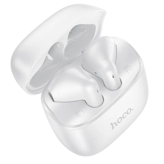 Zestaw słuchawkowy Bluetooth HOCO EW205, TWS, biały