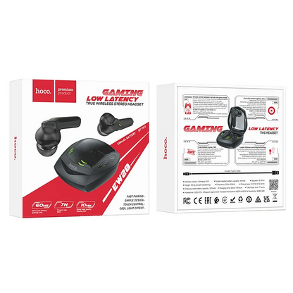 Słuchawki Bluetooth HOCO EW28, TWS, Czarne