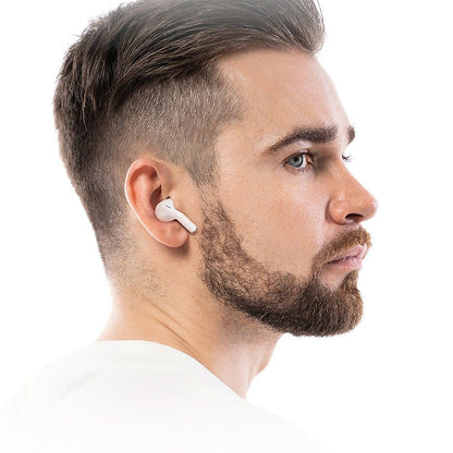 Handsfree Bluetooth HOCO EW54, TWS, Biały (Milky White)
