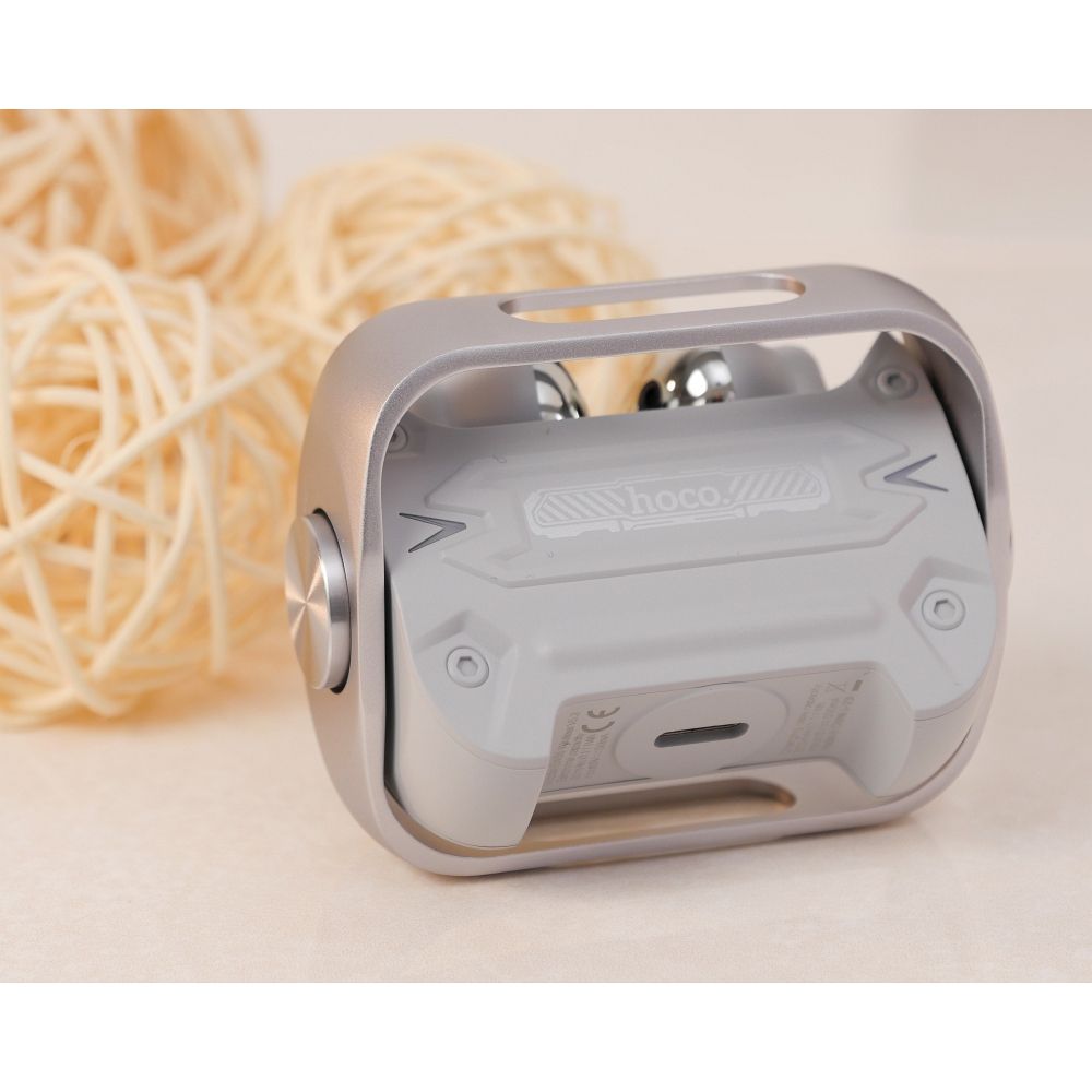 Handsfree Bluetooth HOCO EW55, TWS, Srebrny