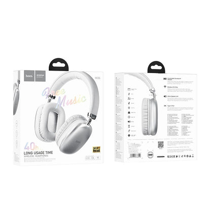 Handsfree Bluetooth HOCO W35, A2DP, Srebrny