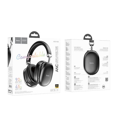 Słuchawki Bluetooth HOCO W35 Max, A2DP, ANC, Czarne