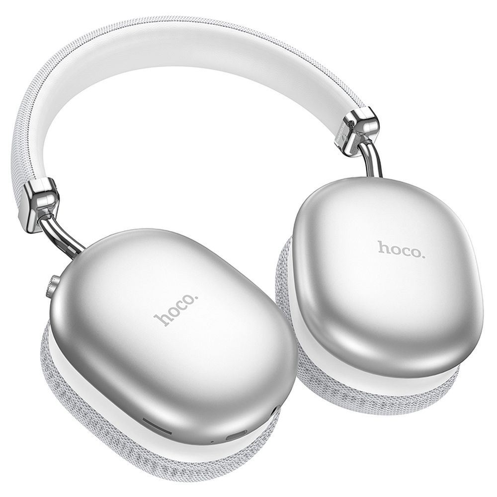 Zestaw głośnomówiący Bluetooth HOCO W35 Max, A2DP, srebrny 