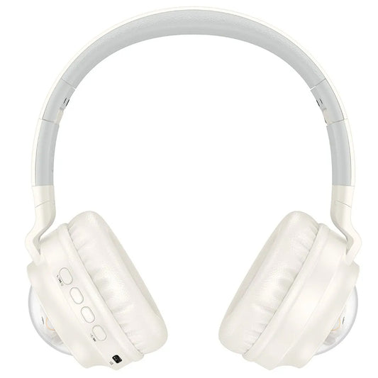 Bezprzewodowy zestaw słuchawkowy Bluetooth HOCO W50 Kids Cute Cat, A2DP, Biały