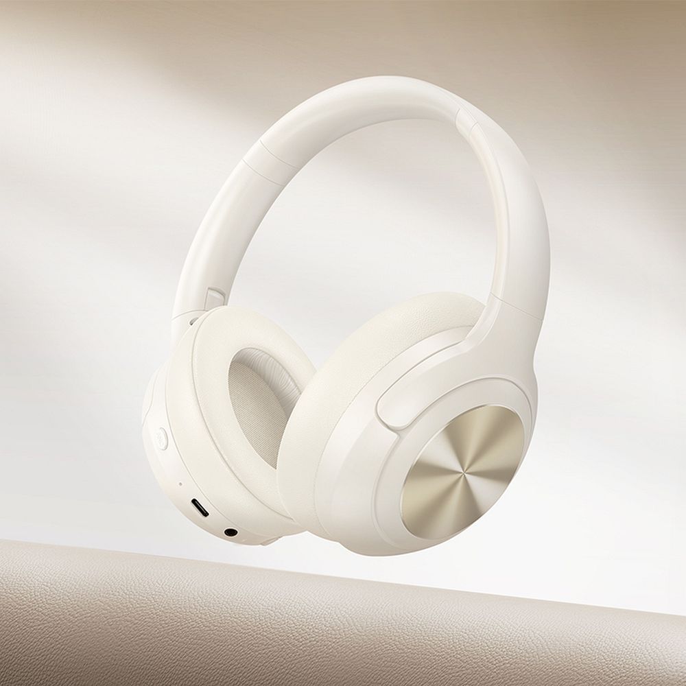 Słuchawki Bluetooth HOCO W54, A2DP, ANC, Białe