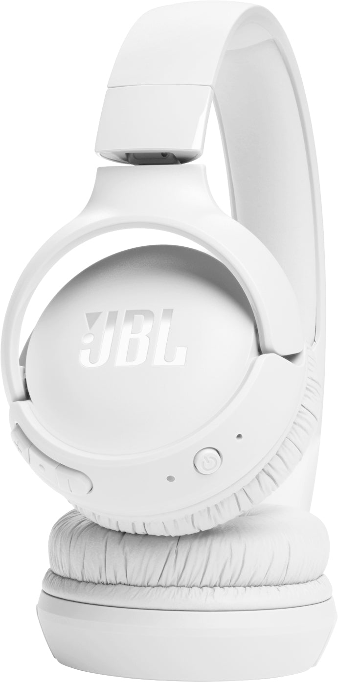 Zestaw głośnomówiący Bluetooth JBL Tune 520BT, MultiPoint, A2DP, biały JBLT520BTWHT