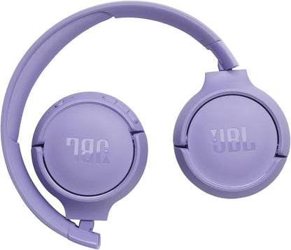 Zestaw głośnomówiący Bluetooth JBL Tune 520BT, MultiPoint, A2DP, fioletowy JBLT520BTPUR