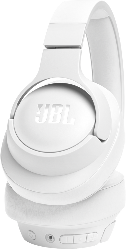 Zestaw głośnomówiący Bluetooth JBL Tune 720BT, MultiPoint, A2DP, biały 