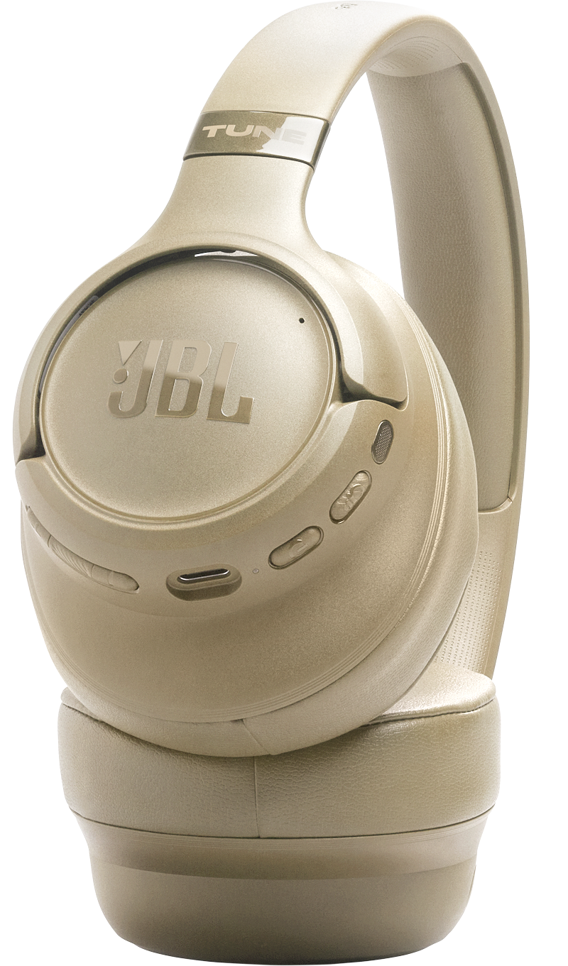 Zestaw słuchawkowy Bluetooth JBL Tune 780NC, MultiPoint, A2DP, ANC, Beżowy JBLT780NCBEG