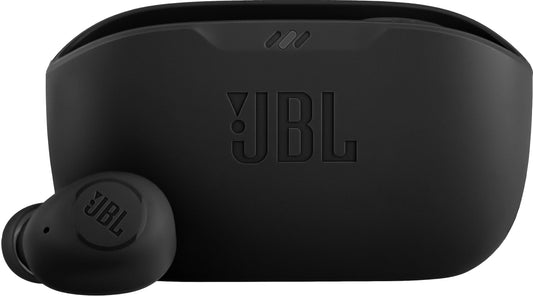 Zestaw głośnomówiący Bluetooth JBL Wave Buds, TWS, czarny JBLWBUDSBLK