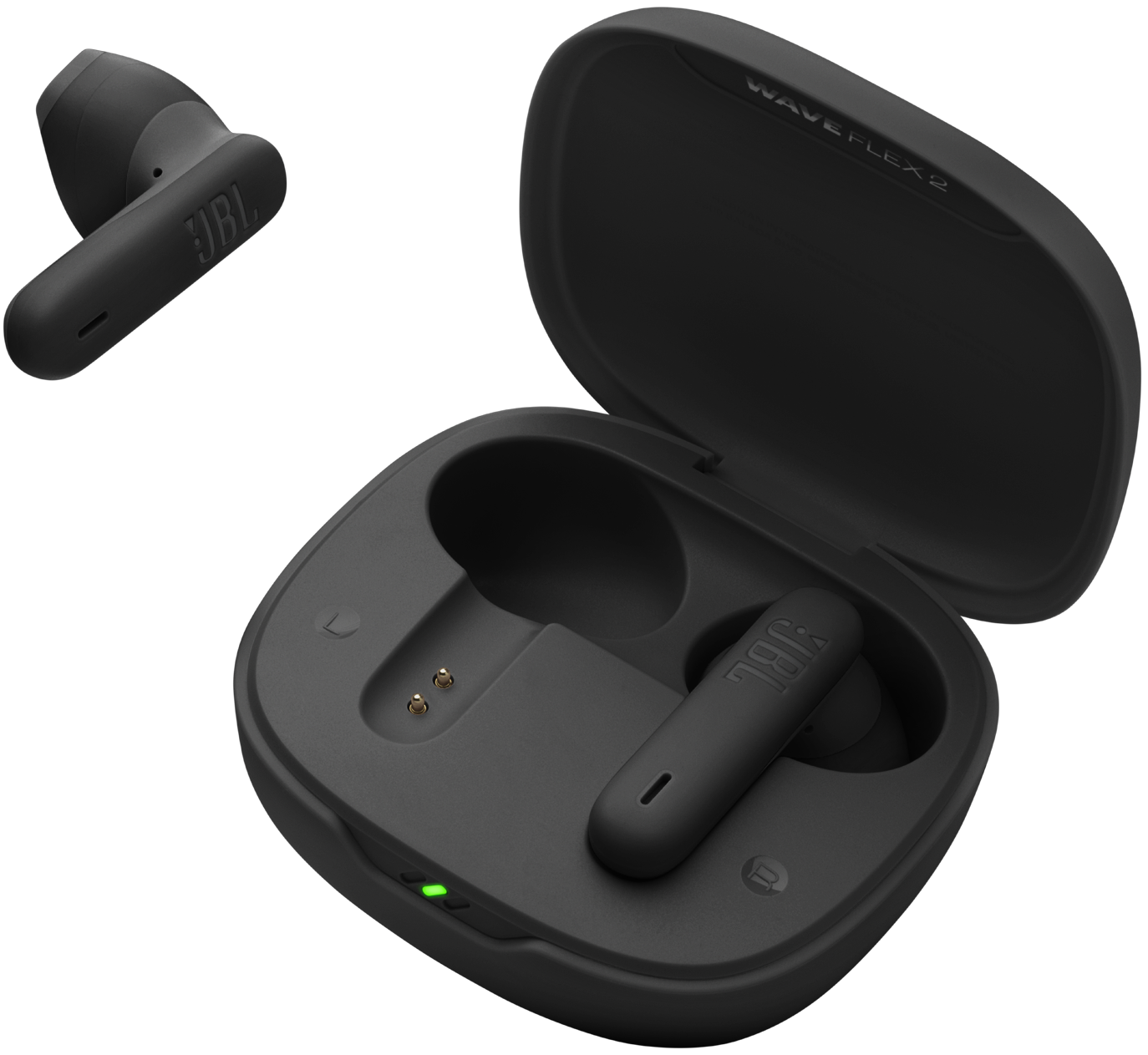 Handsfree Bluetooth JBL Wave Flex 2, TWS, ANC, MultiPoint, Czarny JBLWFLEX2BLK