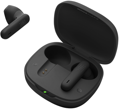 Handsfree Bluetooth JBL Wave Flex 2, TWS, ANC, MultiPoint, Czarny JBLWFLEX2BLK