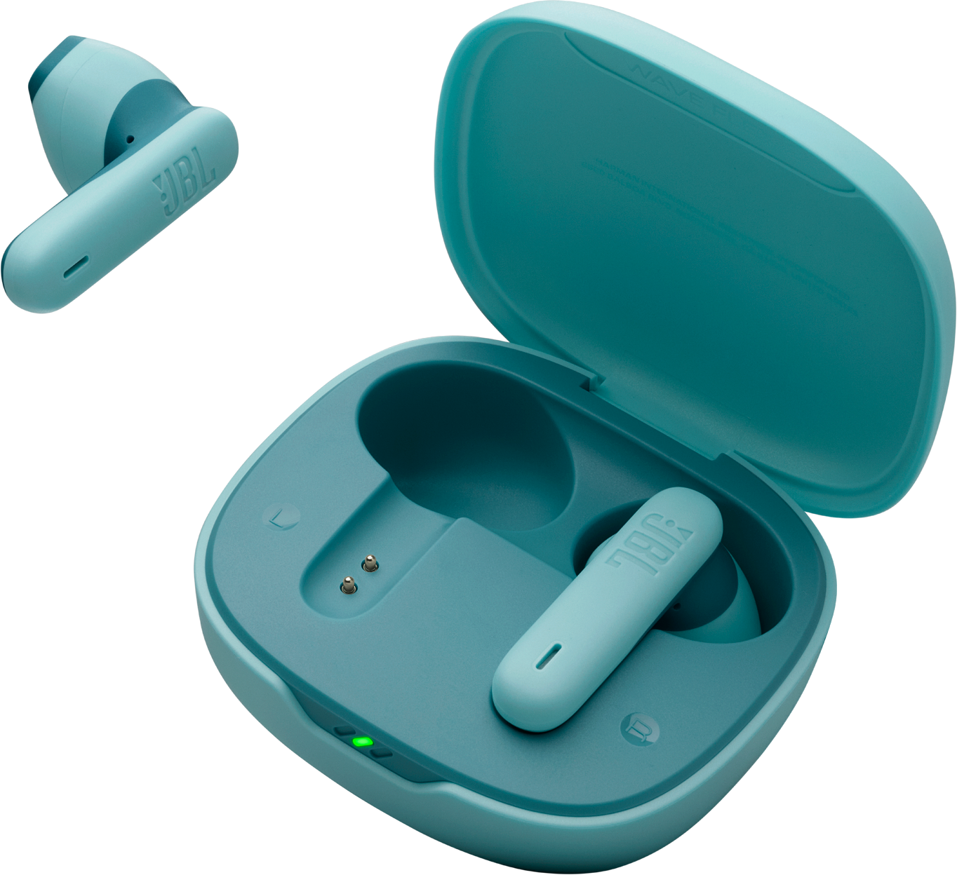 Zestaw słuchawkowy Bluetooth JBL Wave Flex 2, TWS, ANC, MultiPoint, Niebieski JBLWFLEX2BLU