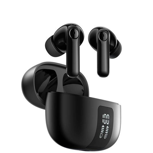 Zestaw słuchawkowy Bluetooth Joyroom Funpods JR-FN3, TWS, ANC, Czarny