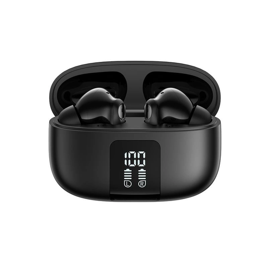 Zestaw słuchawkowy Bluetooth Joyroom Funpods JR-FN3, TWS, ANC, Czarny