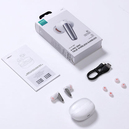 Zestaw słuchawkowy Bluetooth Joyroom JR-BB1, TWS, biały