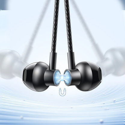 Zestaw słuchawkowy Bluetooth Joyroom JR-D8, A2DP, Czarny
